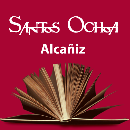 Librería. Viviendo del cuento. Pasamos muy poco por aquí, puedes encontrarnos en IG o escribiendo a alcaniz@santosochoa.es