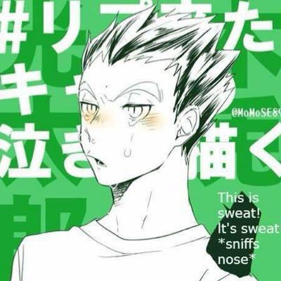 [[ Fukurodani captain ][ wing spiker ][ ace ][ bipolar :/ ][ hooting should be a sport too ]]