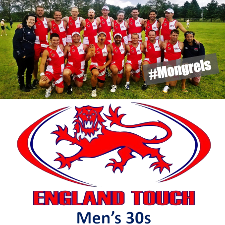 Official Twitter feed of @EnglandTouch Mens 30's Team,  #TeamEngland