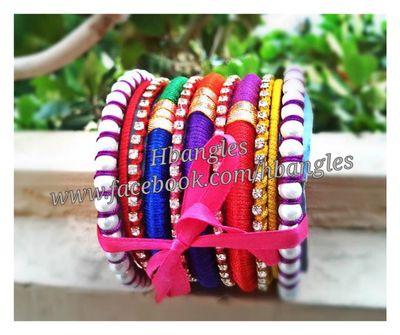 An exclusive hand knotted brand of bangles “H-Bangles” is an online brand, which is a blend of rich Multani craft with modern trends.