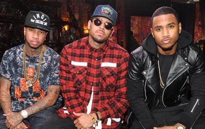 chris brown and trey songz girlfriend