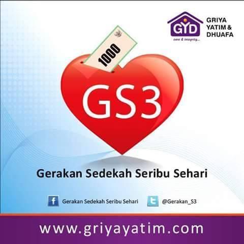 Gerakan Sedekah Seribu Sehari adalah gerakan yang membangun generasi masa depan bangsa bagi anak yatim & dhuafa di seluruh nusantara