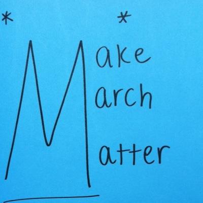 Follow us to keep informed how to make March matter.