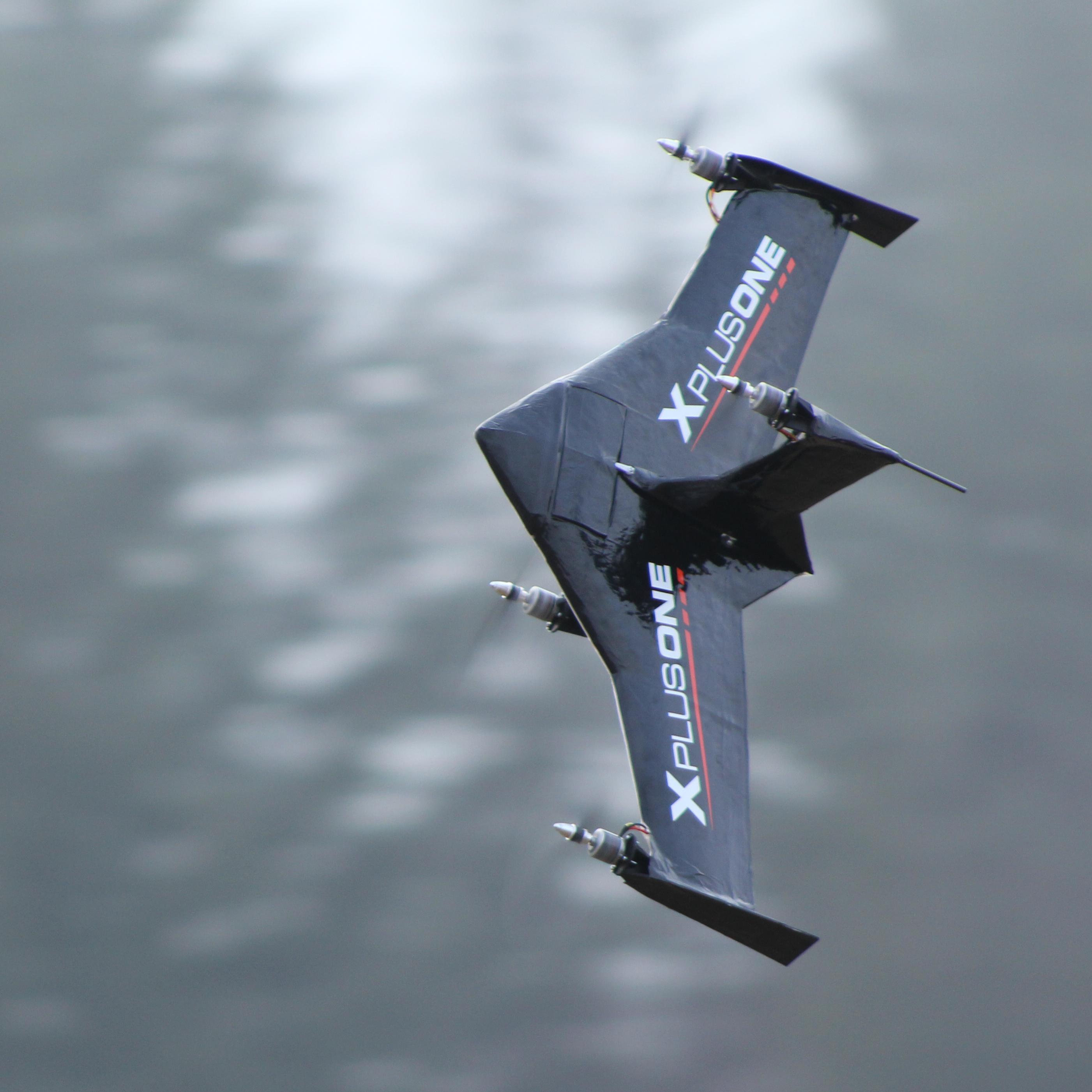 A revolutionary hybrid drone that combines the ability for
both stabilized hover and remarkably fast forward flight.