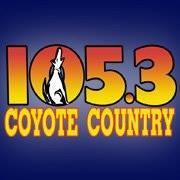 Playing Country music in Southwest Nebraska, Northwest Kansas, and Eastern Colorado. Coyote Country 105.3 FM in McCook, NE.