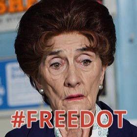SaveMrsB's profile picture. Join the campaign to save Dot Cotton/Mrs B #DotFlock #FreeDot #JusticeForDot enquires SaveMrsB@gmail.com