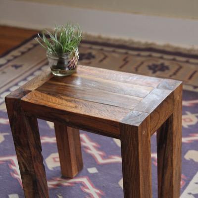 Sustainable reclaimed wood furniture made in Oregon