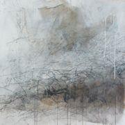 ‘Flock Together’ captures the working relationship between a farmer, his sheep and his dogs, via the collaboration of artists Sara Dudman RWA & Debbie Locke RWA