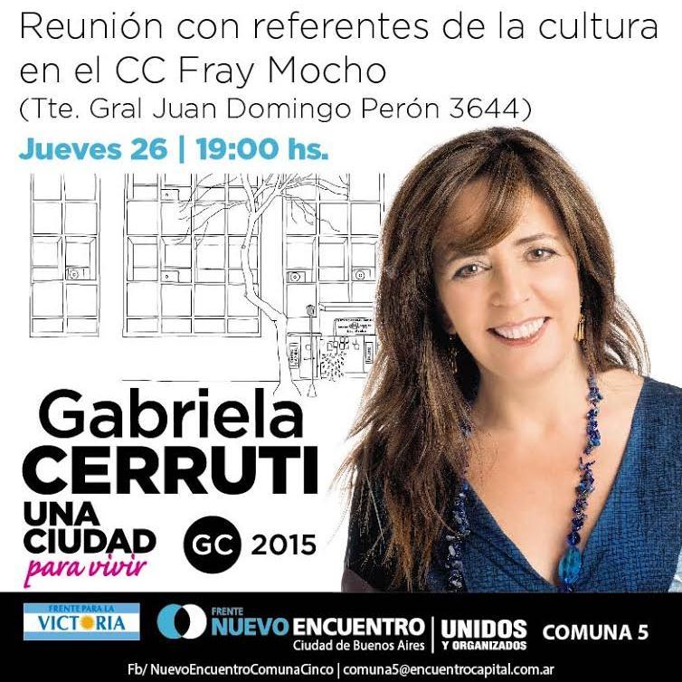 Jueves 26-02 19hs en #Almagro #GC2015