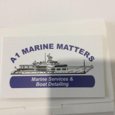 A1 Marine Matters specialise in all aspects of boat detailing and marine services, including Antifouling, repairs and mechanical servicing.