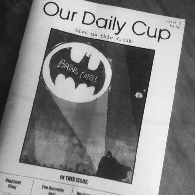 Independent consumer coffee magazine. 24 ad-free pages of caffeine inspired content. Buy on Magpile http://t.co/IOl4L58zVk for the price of a coffee!