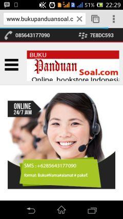 Media Sosial Twitter Toko Buku Online Buku Panduan Soal   Contact Us: 085643177090
