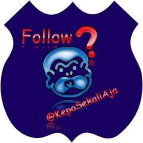 Follow Aja dulu kak, siapa tau kita jodoh hehe :D