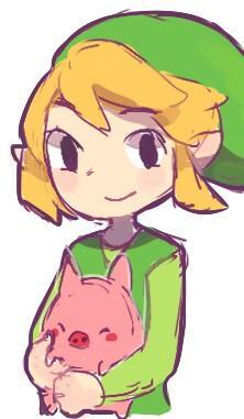HYAAAA!! I mean...hello stranger,I'm Toon Link,nice to meet you