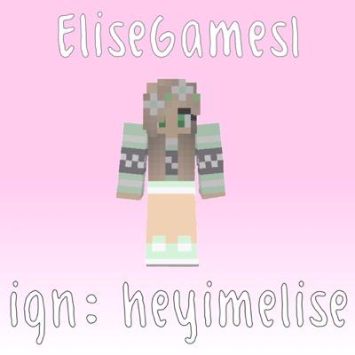 EliseGamesYT's profile picture. || minecraft || cubesmp ||