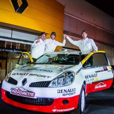 Equipo de Rally Oficial Renault.