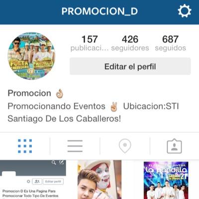 Promocion D Es Una Pagina Para Promocionar Todo Tipo De Eventos Estamos A La Orden Dias Laborables La Semana Entera A Cualquier Hora Solo Dejanos Un Mensaje!