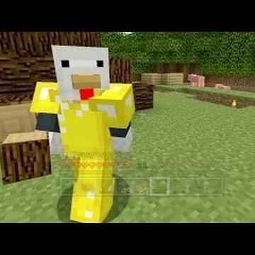 Stampylongnose and me do sky dens on Minecraft