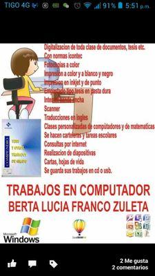 sistemas y todo lo relacionado con computadores