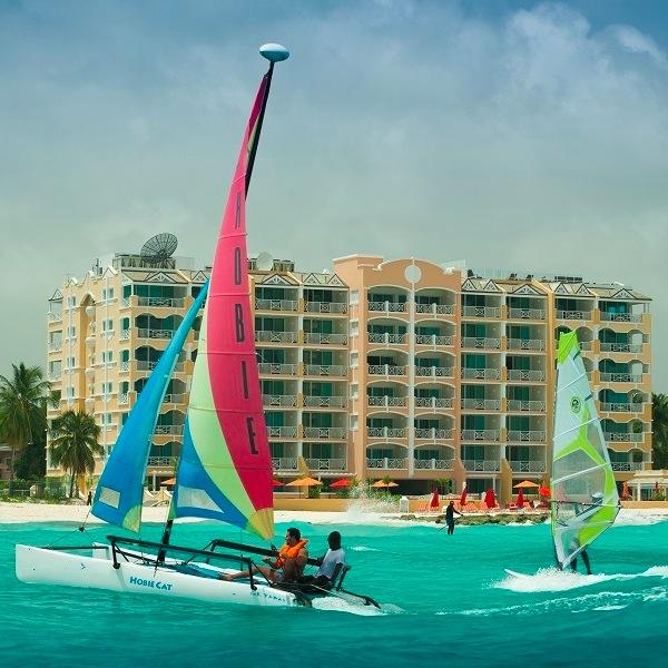 A luxury beachfront condo resort located on Dover Beach, the tranquil south shore of Barbados.  Whole & shared ownership of two & three bedroom condos for sale.