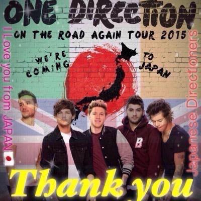 ONE DIRECTION. I'm Japanese Directioner. “TMHtour 幕張メッセ 2013/11/02” “OTRAtour 京セラ2015/02/24.25” Ariana Grande.Taylor swift.