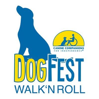 Dog Fest Walk 'n Roll Sacramento - benefiting Canine Companions for Independence. 10/7/17 Southside Park, Sacramento.