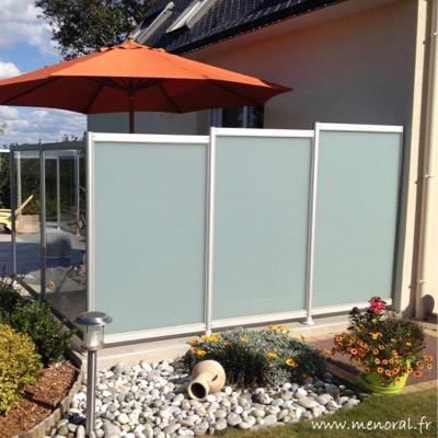 MenoralParevent's profile picture. Menoral fabrique, distribue et pose des pare-vent en verre pour terrasses, barrières en verre pour piscines, pare-vue en aluminium et des plafonds en aluminium.