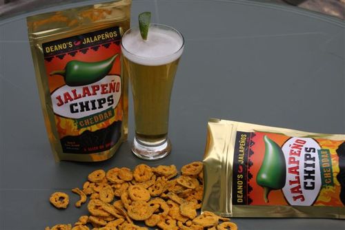 DeanosJalapenos are the most unique jalapeno snack food in the universe. Crispy, Spicy! Not a potato chip. For more info check out http://t.co/ZmhuwBbKtL