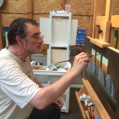 huilenoire1's profile picture. Artiste peintre