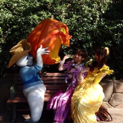ベル、アリエル、クラリス、チップとデール、桜とお菓子と黄色がだいすき