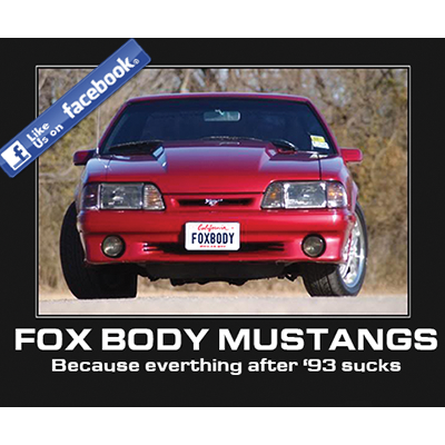 FoxbodyMustang1's profile picture. Fox Body Mustang Enthusiasts this is a forum dedicated to the fox body mustangs.