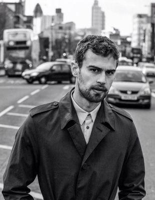 This is a fan page Theo James