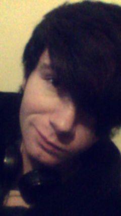Well uhm.. I play guitar and sing sometimes, I write poetry, draw, and I like music's and shtuff, so follow me, why not? :3