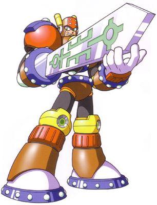 I am Sword Man. Built around a sword Dr. Wily found, I use an Anti gravity device to hold it up. #OpenRp