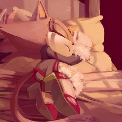 A pyrokinetic cat who is cursed with the power of the flames.