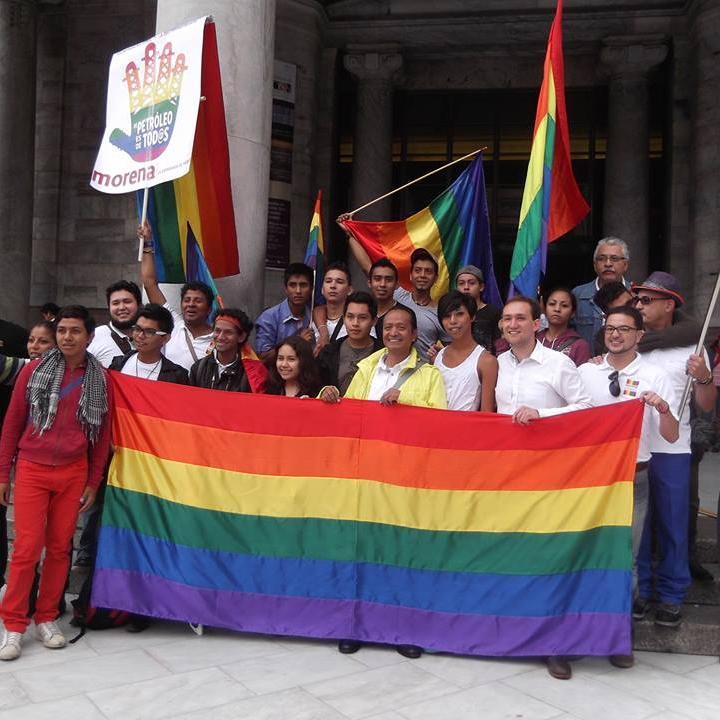 Morena Diversidad Sexual fue propuesta y creada desde el 1er congreso nacional de morena el 19 de noviembre del 2012 en el extinto Distrito Federal ahora CDMX