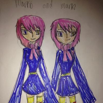 hello our name is marko and marki star we helper of soul reaper plues we live in galaxy now we and our friends dollette and marxette both: #single #bleachoc