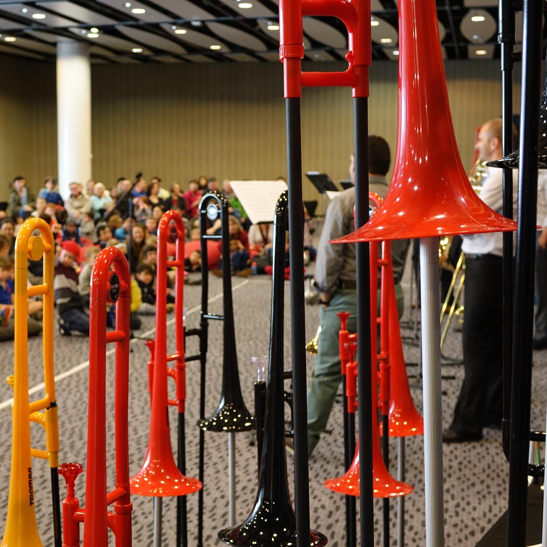 aucktet's profile picture. Auckland's premiere trombone octet!