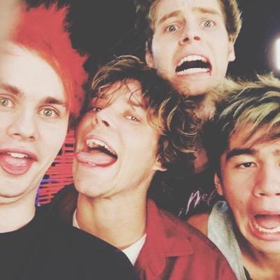 Just 4 aussies making some sick music @Michael5SOS @Luke5SOS @Calum5SOS @Ashton5SOS - GO BUY THEIR ALBUM http://t.co/aVF7uJ21uP https://t.co/1Y8GjJbBP7