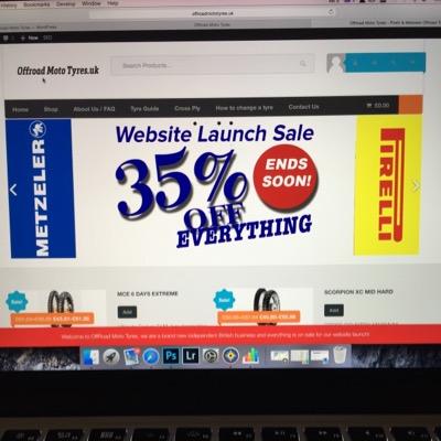 We are an online shop specialising in off road tyres with everything from Motocross to Enduro Street.