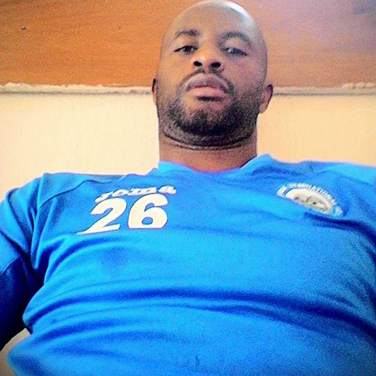 A footballer and captain with Enyimba fc of Nigeria