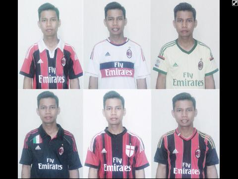 I love my life, love my family, I love you my panda, and I'm PROUD TO BE RED BLACK #ForzaMilan @acmilan