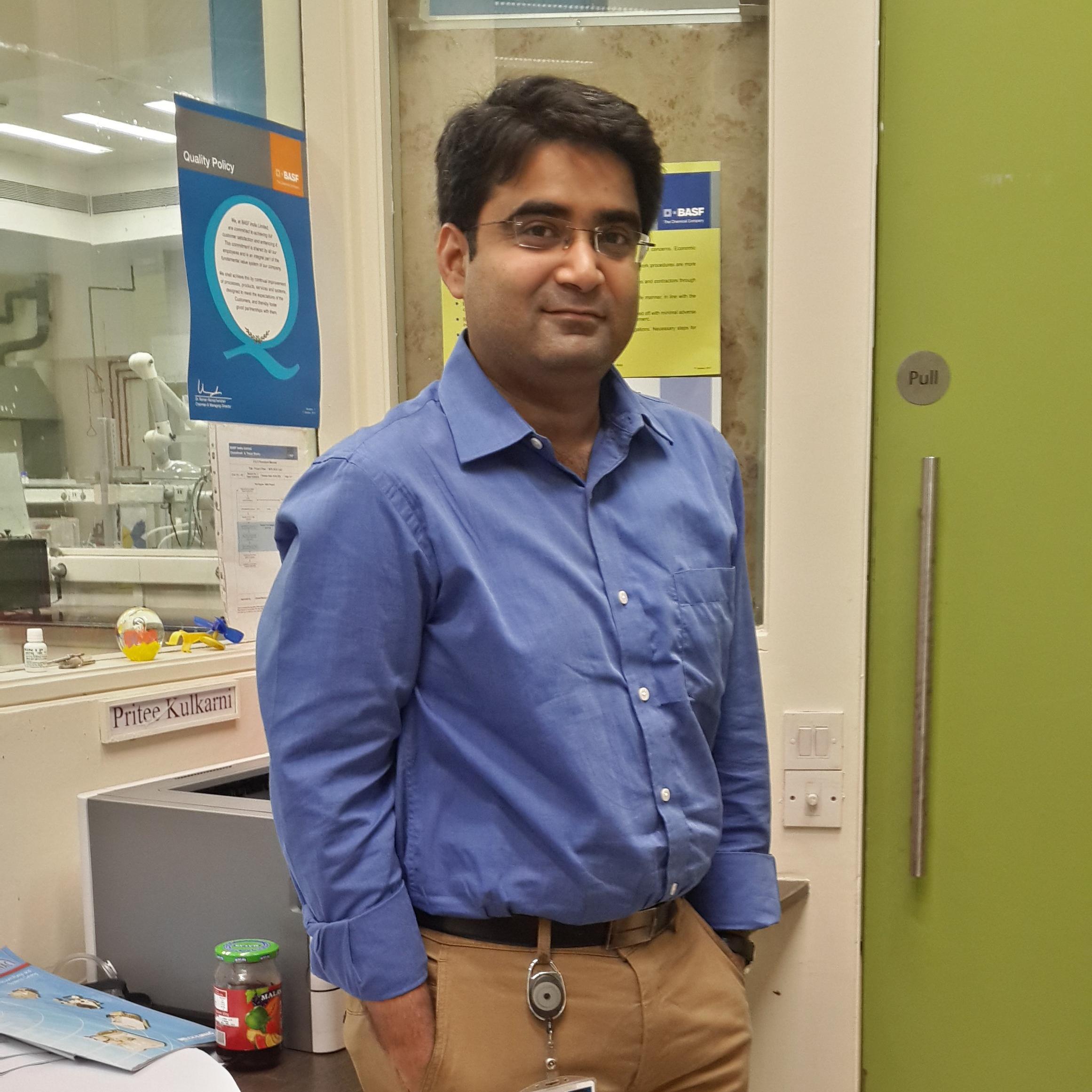 Research Scientist at BASF INDIA LTD. An IT enthusiast.