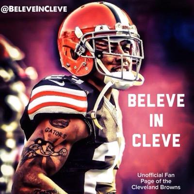 Unoffical Fan Page of The Cleveland Browns. #BELEVEINCLEVE