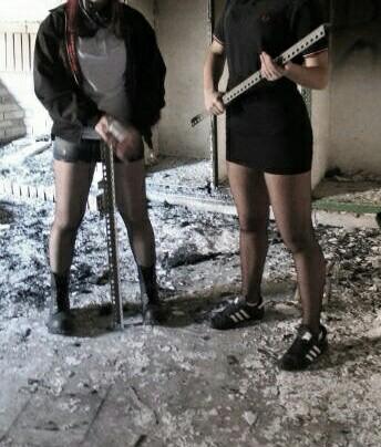 Nuestra rabia contra vuestras porras..Vuestra frustración, nuestra victoria/If The Kids Are United'\Antifascismo/HxC.