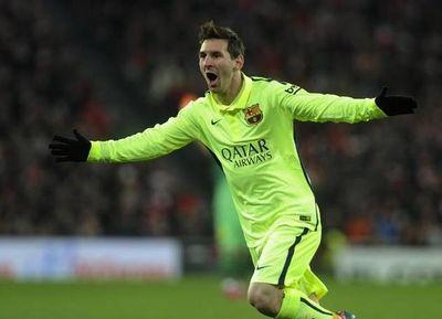messi el pie de Dios en el barca siempre cule