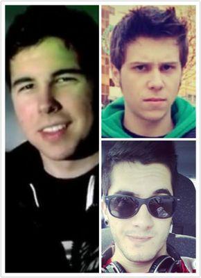 me encantan varios youtubers españoles, son mi debilidad... creo historias en wattpad y bueno eso es todo
