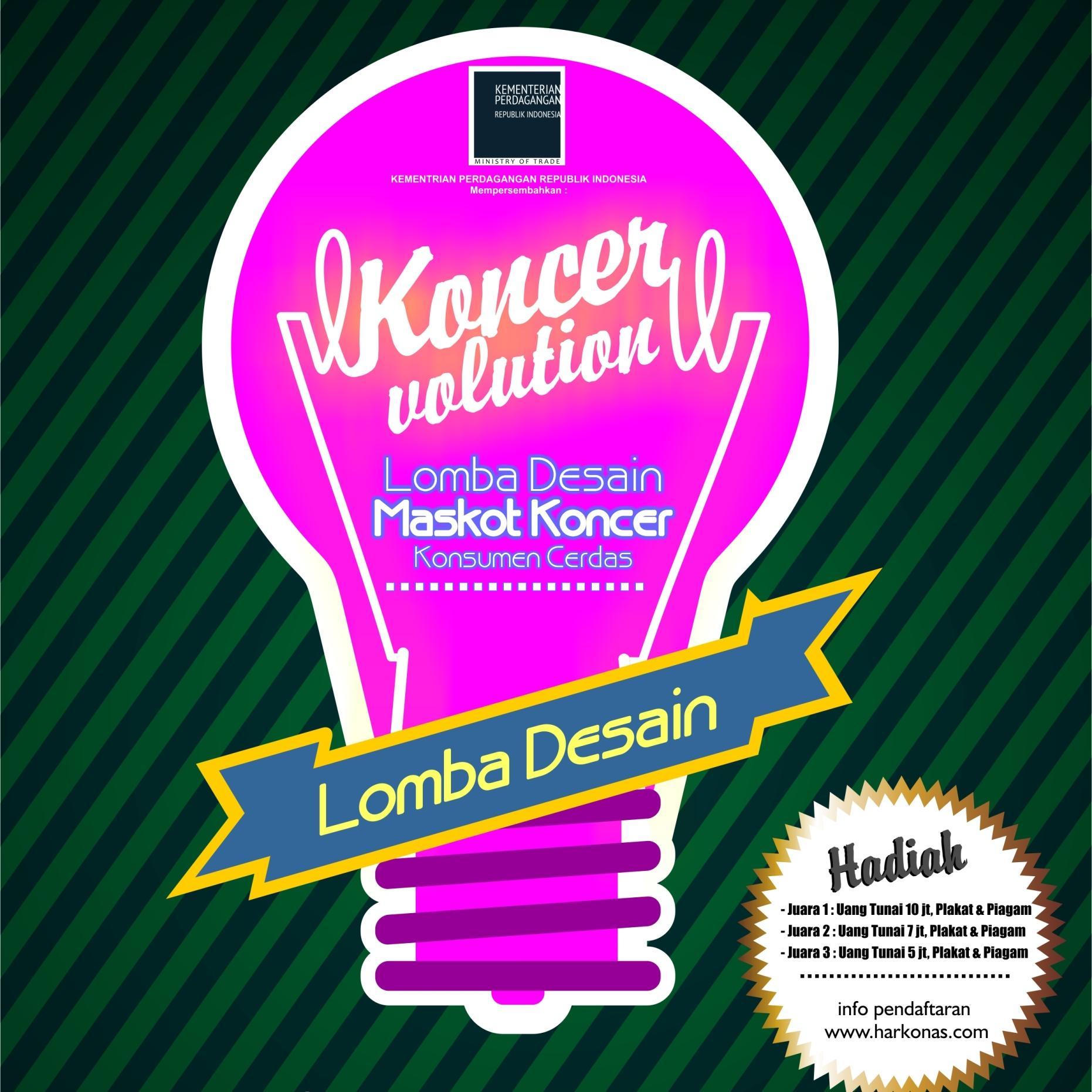 LOMBA DESAIN MASKOT KONCER 2015
