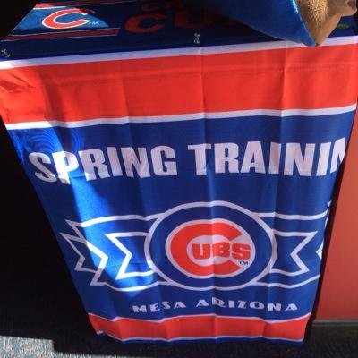 I'm a die-hard Chicago Cubs fan spending my winters in Mesa, AZ for spring training (and the weather).