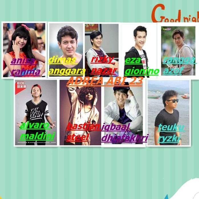 ISLAM. IdolAnisa @AnisaRahma_Adi @dimsanggara @rizkynazaarr @ezagionino_real @azofrangga / IdolAnggie @AlvaroMaldini1 @bastiansteel @iqbaale @TeukuRyz @CJRisCJR